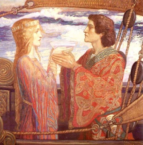 Tristano condivide il filtro d’amore con Isotta