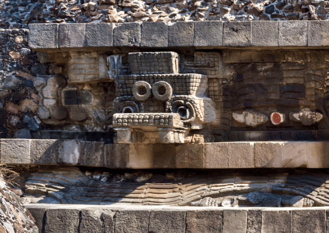 Dio azteco della pioggia Tlaloc