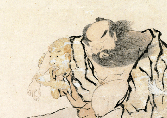 Volto di Zhong Kui