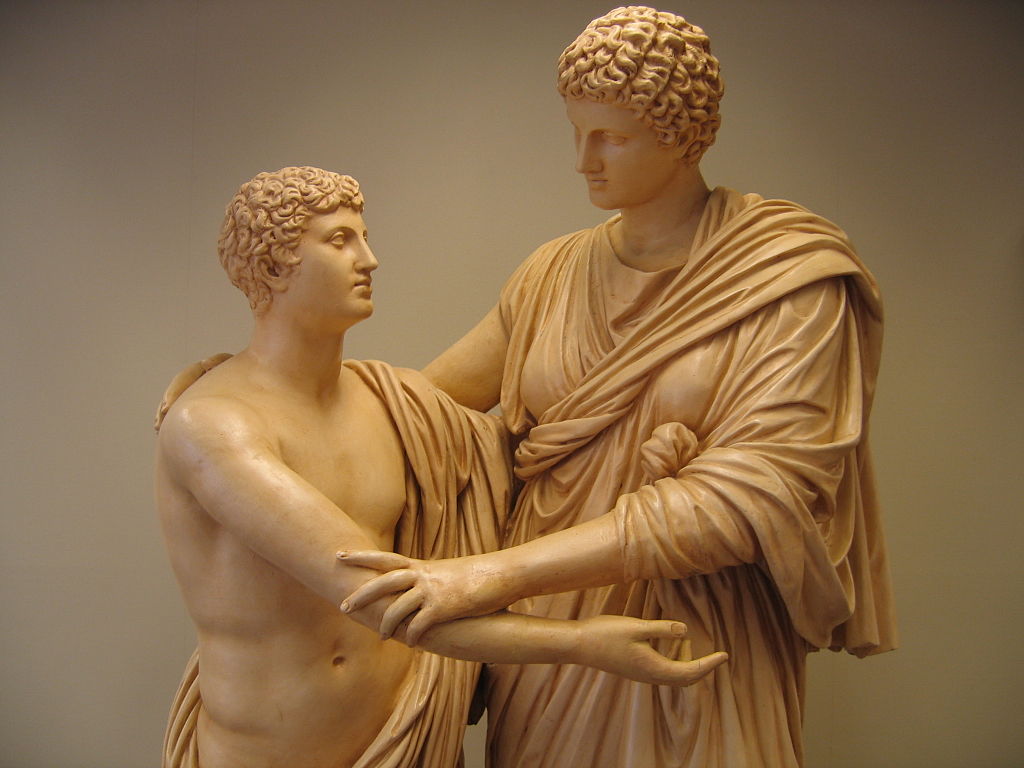 Statua di Oreste ed Elettra, scultura greca antica