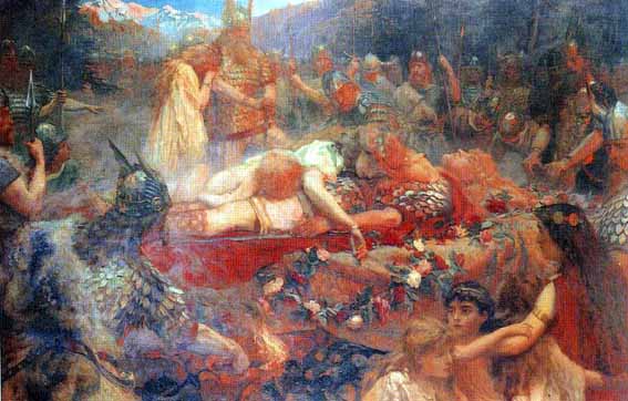 Il funerale di Sigurd