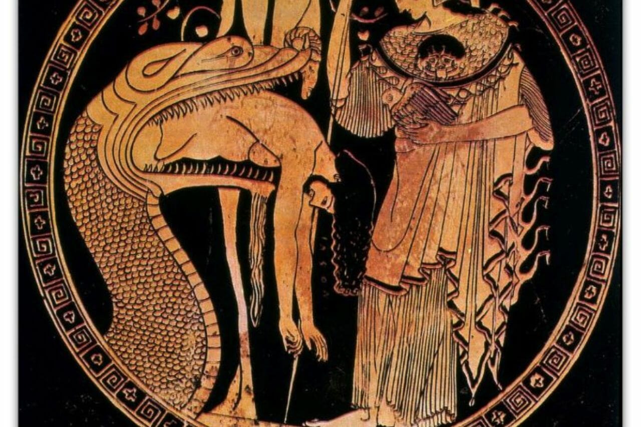Campe: la draghessa guardiana del Tartaro