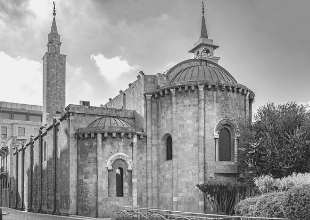 Moschea Al Omari a Beirut come parte della comunità del popolo libanese