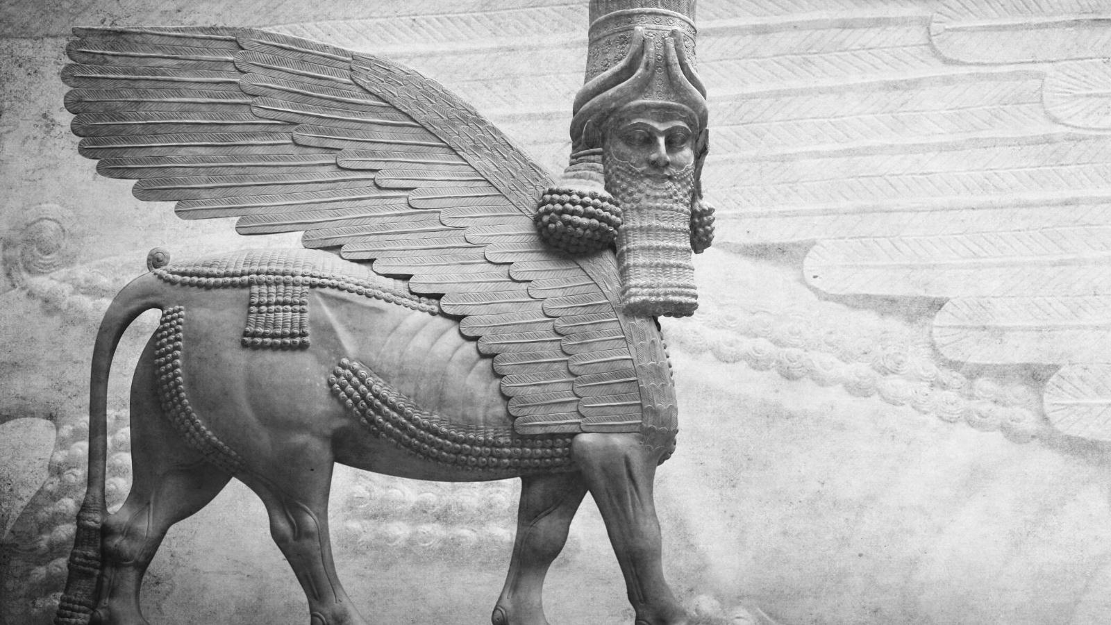 Lamassu: l’antica dea mesopotamica a testa umana con ali di toro
