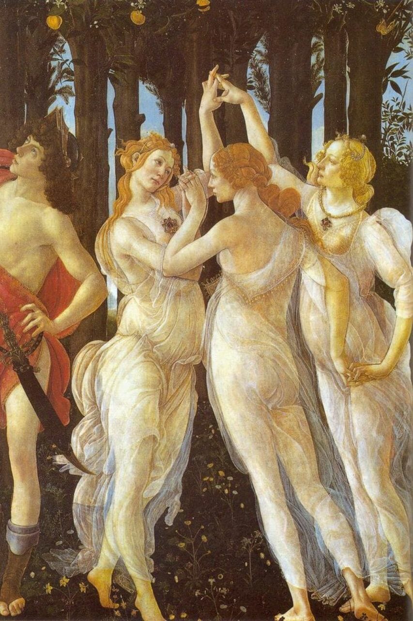 Cariti: le dee della bellezza, del fascino, della creatività e della fertilità