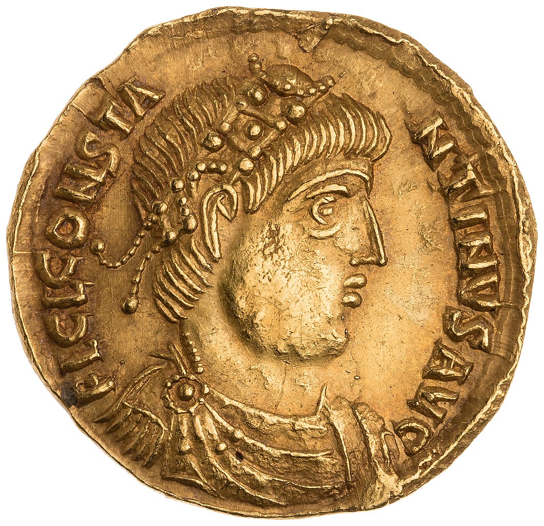 Moneta d’oro di Costantino III