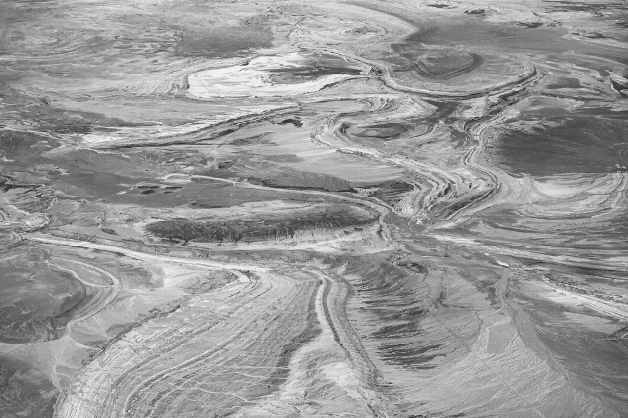 Strada rocciosa desertica Iran