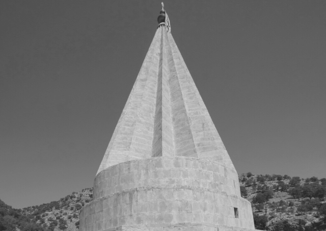 Cupola del tempio yazida nell’Iraq settentrionale