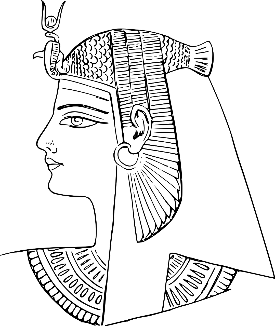 Acconciatura egizia