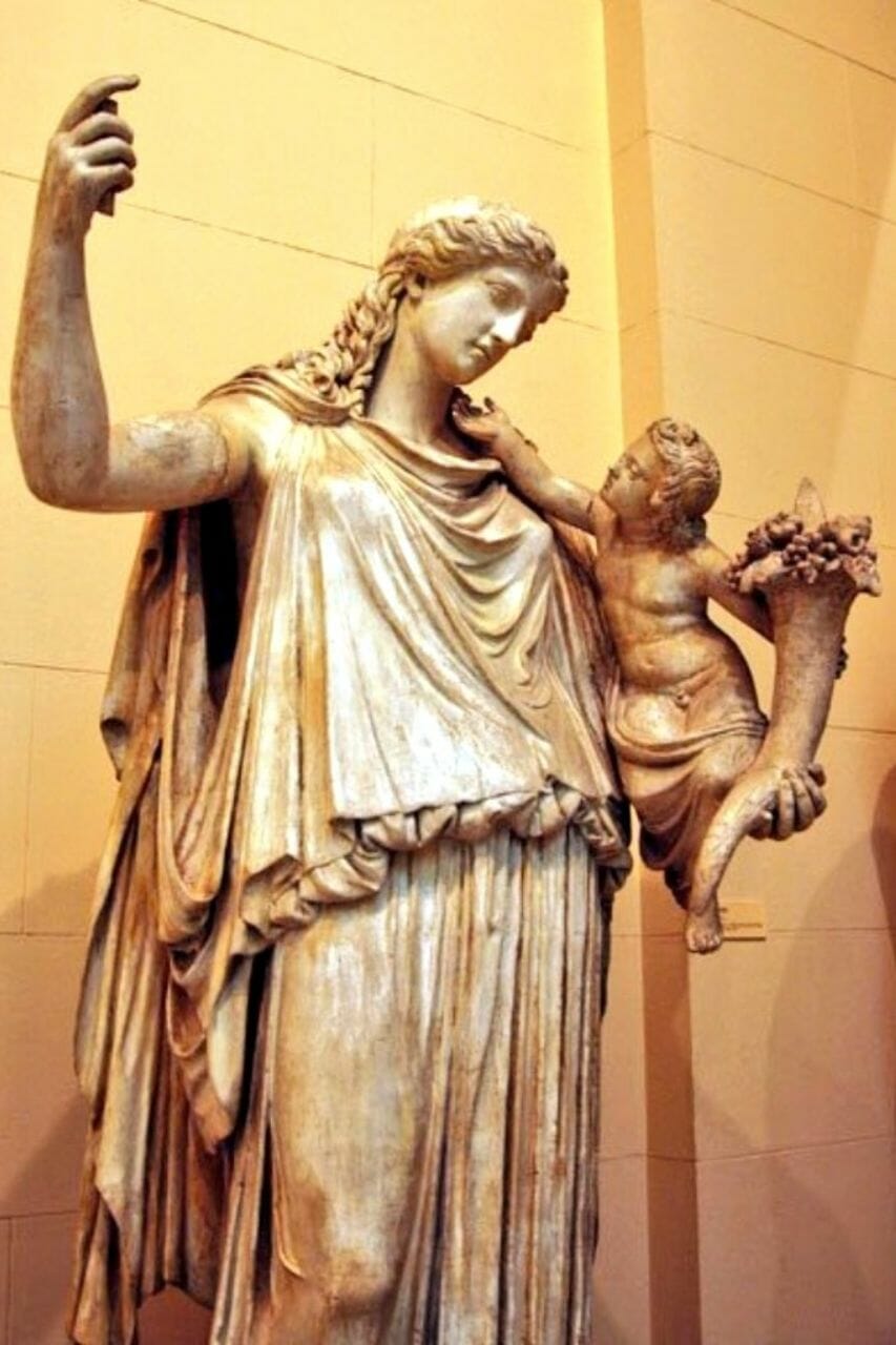Dea greca della pace qual era il suo nome
