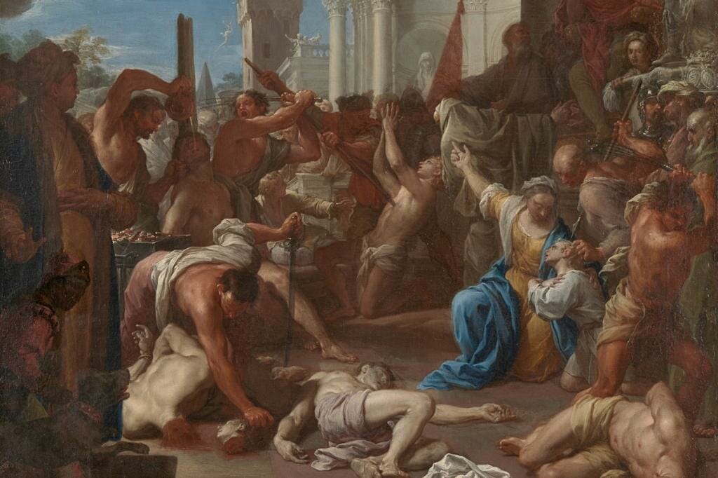 La cerimonia funebre e di sepoltura di Ettore