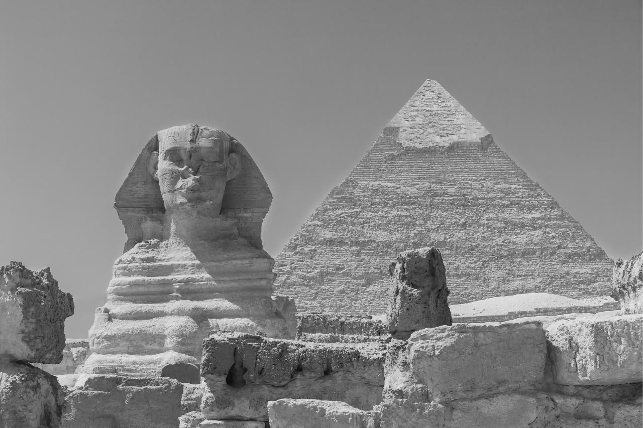 Khafre e la Grande Sfinge di Giza