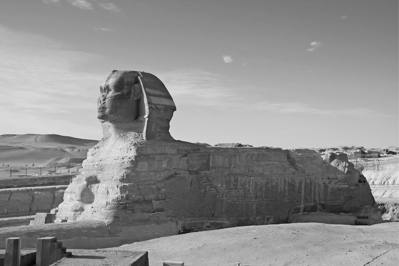 Re Khafre e la Sfinge di Giza