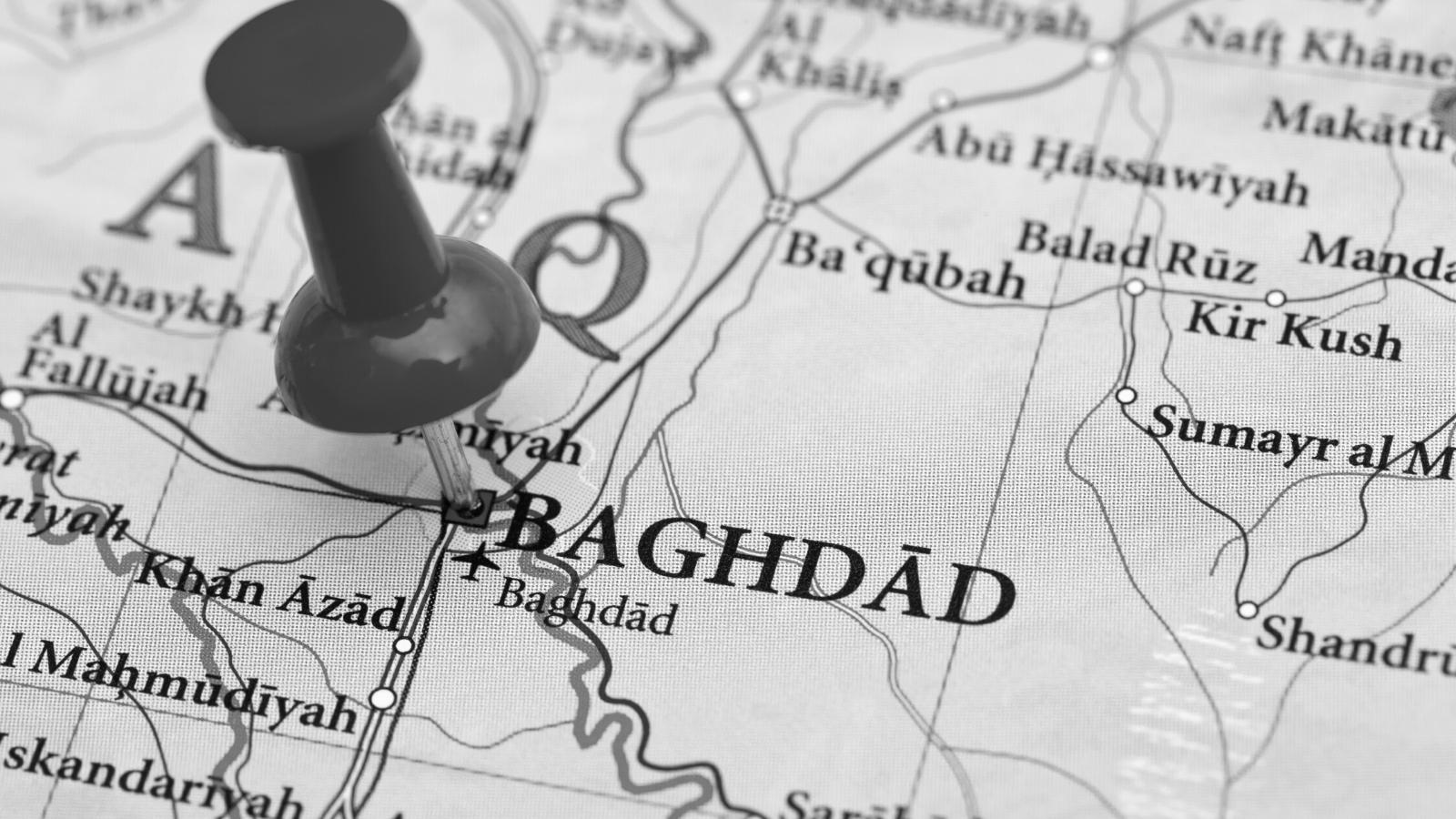 Mappa di Baghdad