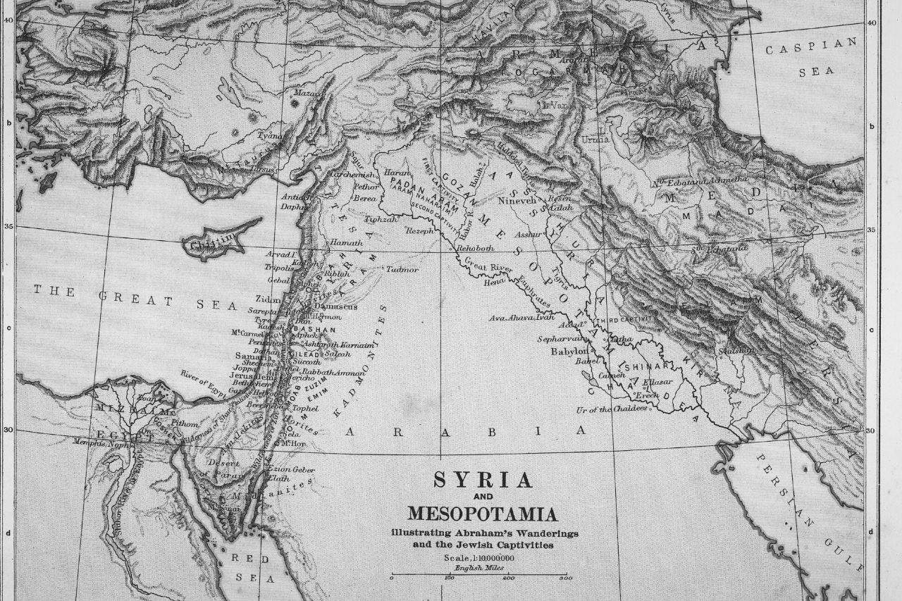 Posizione della Mesopotamia