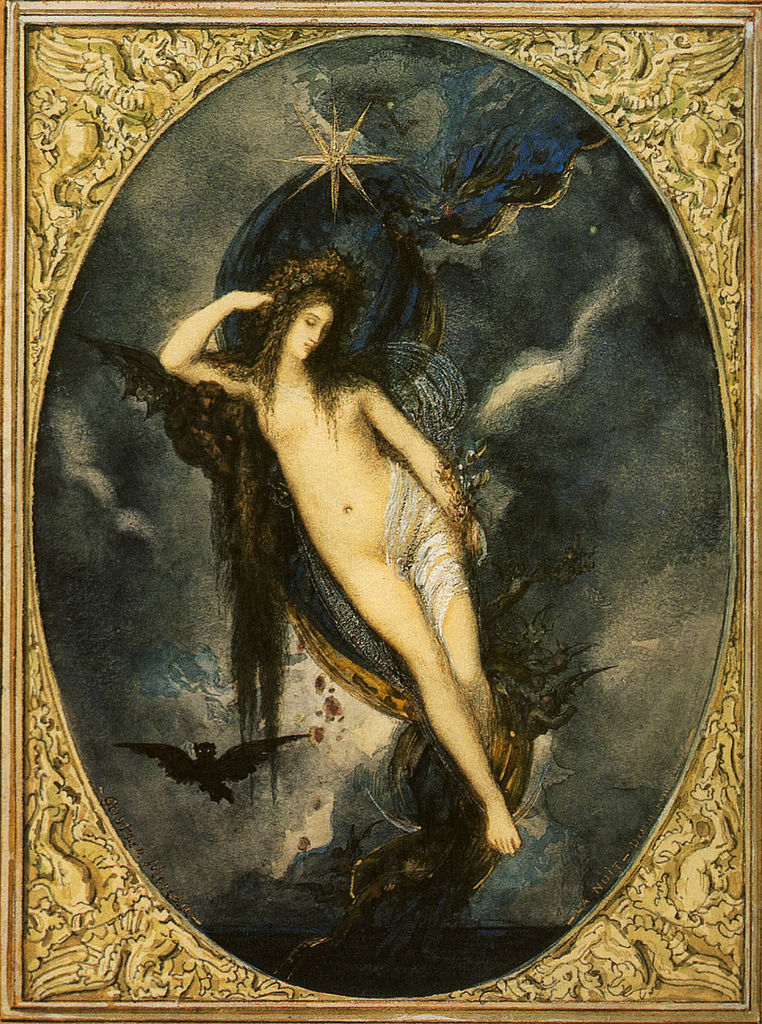 Nyx è la dea della notte ed è più antica di Zeus