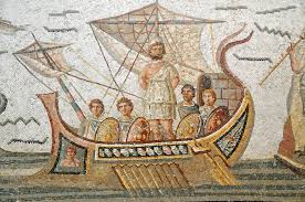 Nave di Odisseo e del suo equipaggio