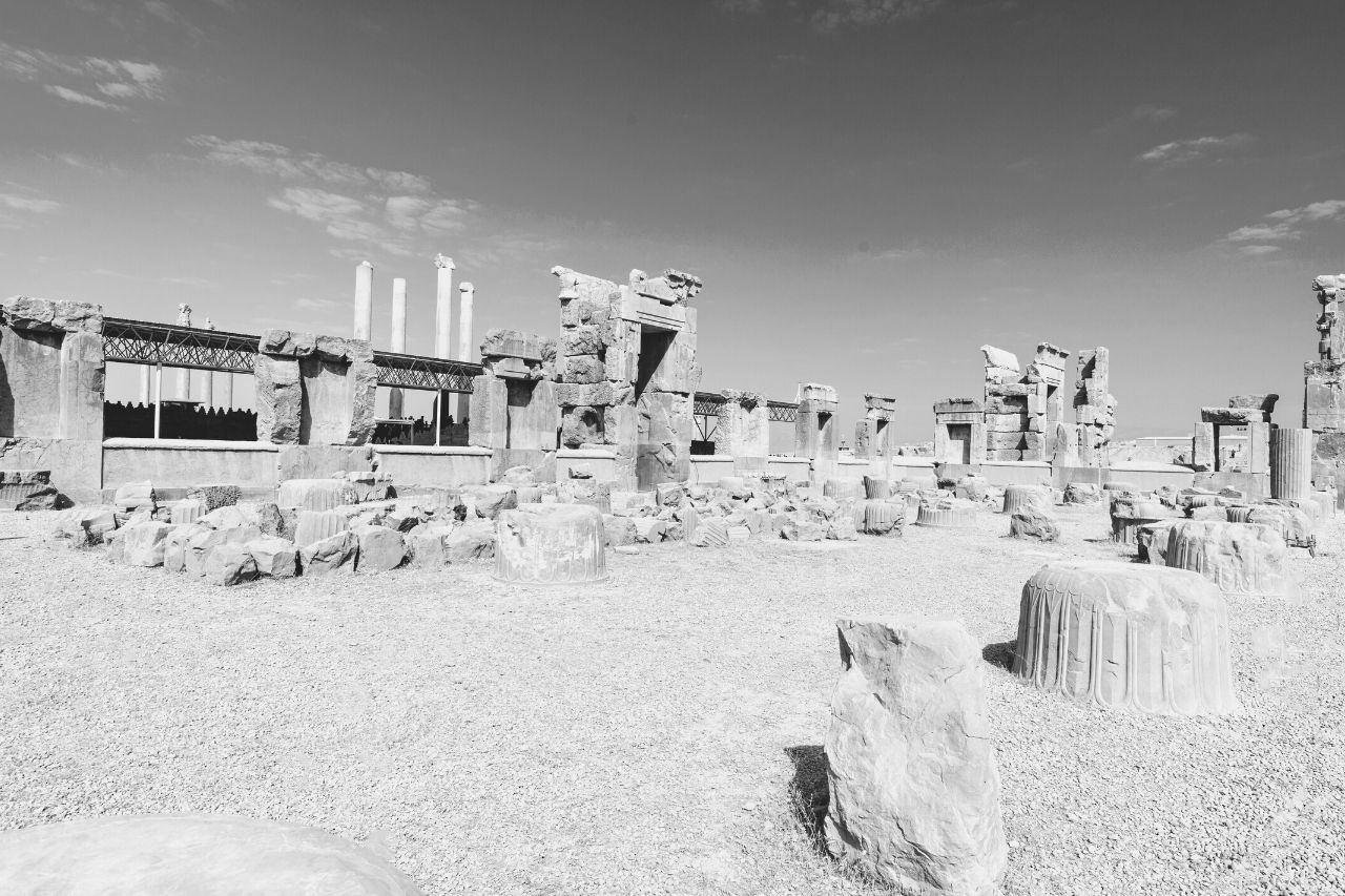 Persepoli - rovine del grande Impero persiano sotto Dario