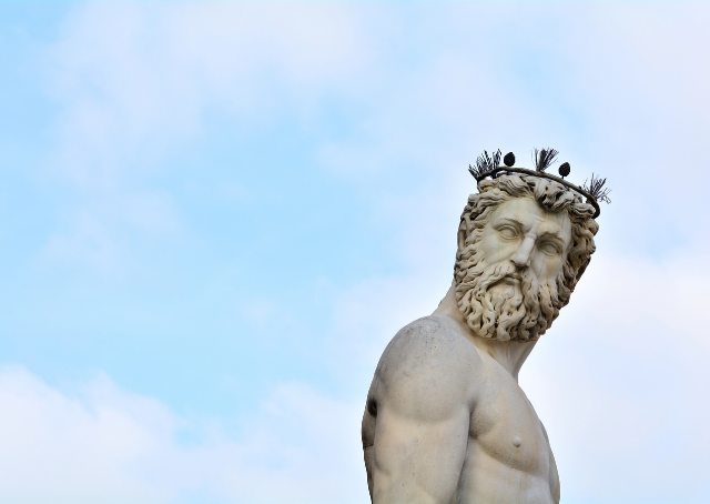 Ritratto di Poseidone come descritto nell’Odissea
