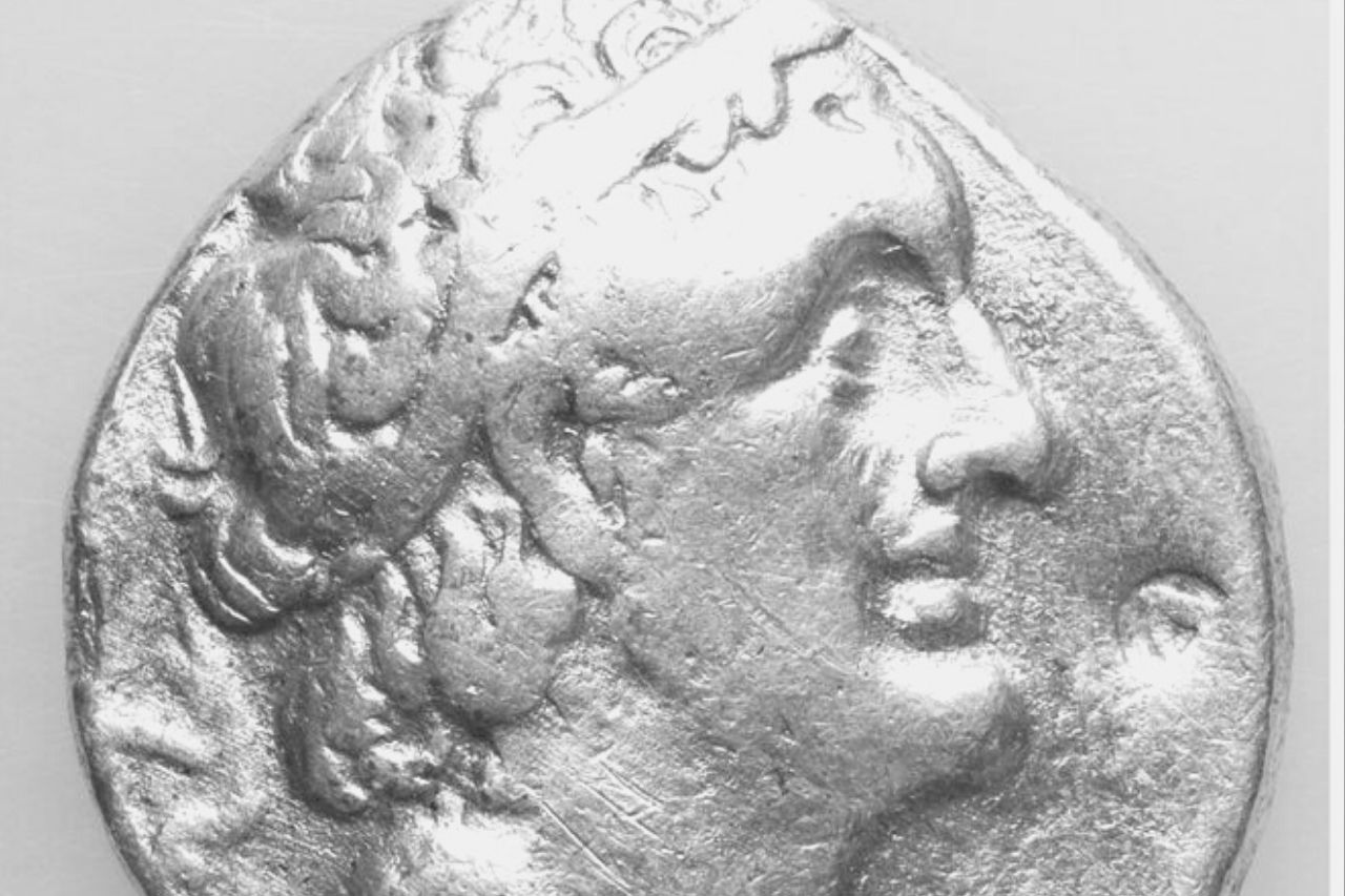 Moneta d’argento di Tolomeo II Filadelfo