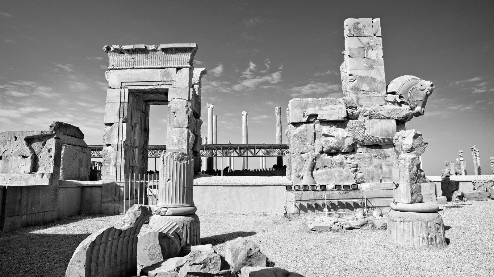 Resti dell’Impero persiano a Persepoli