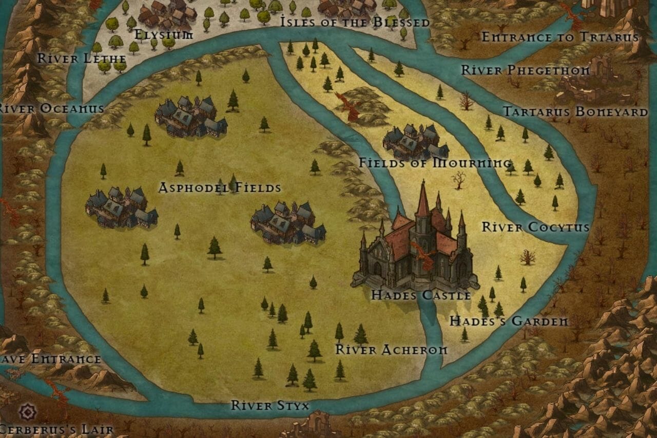 I cinque fiumi dell’Oltretomba e i loro usi nella mitologia greca