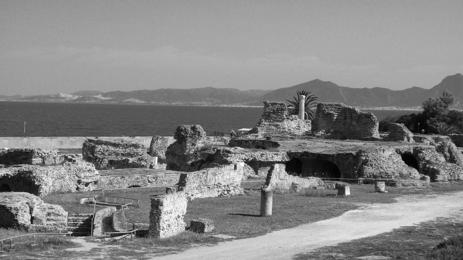 Rovine del porto fenicio di Cartagine