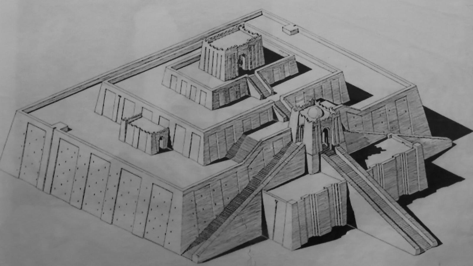 Tempio sumero in Mesopotamia