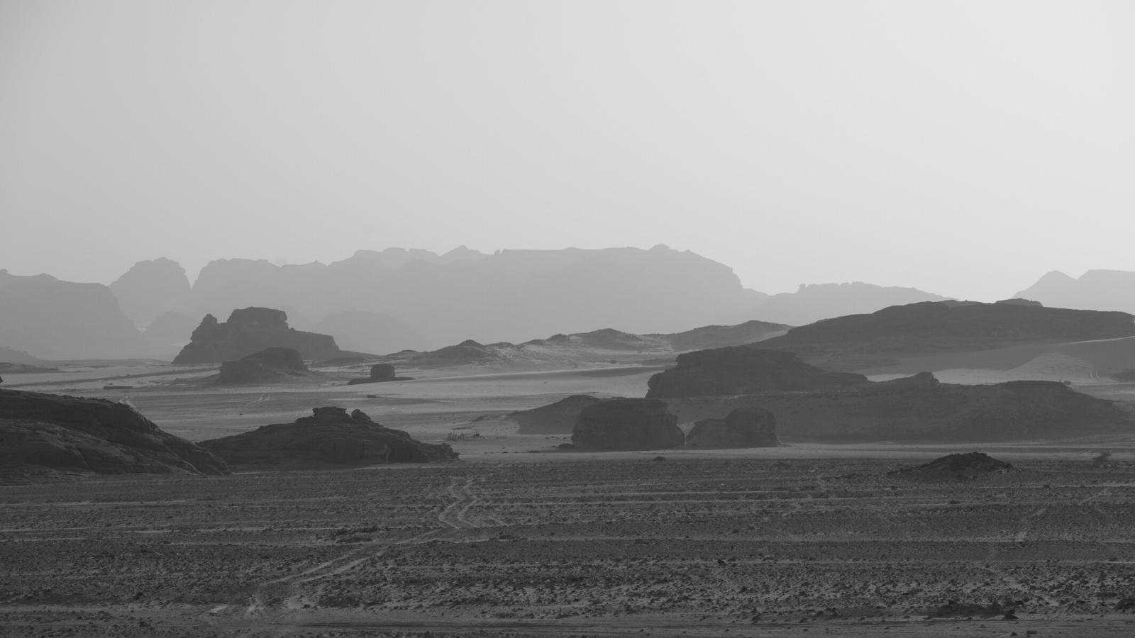 Tramonto nel deserto del Sinai