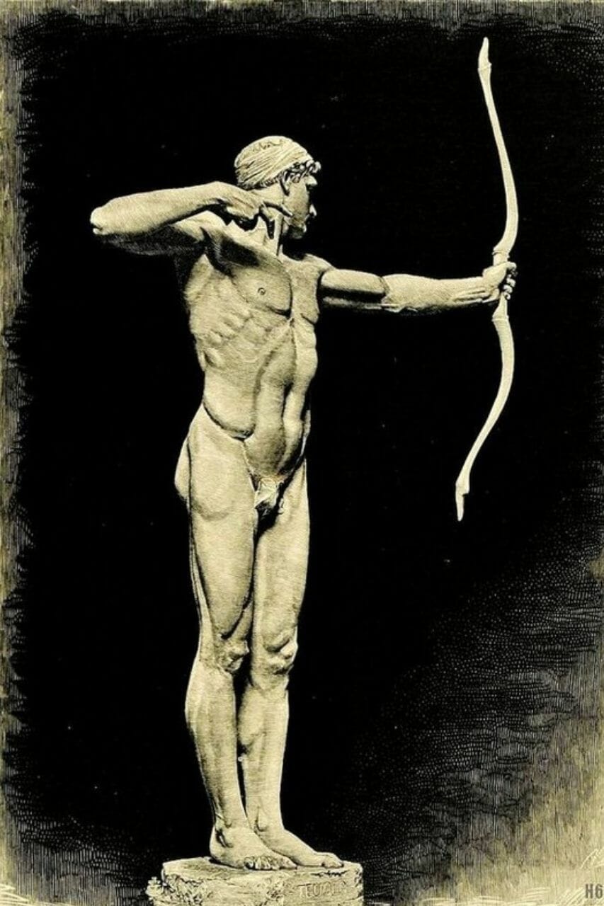 Teucro il guerriero — l’eroe greco con l’arco nella mitologia