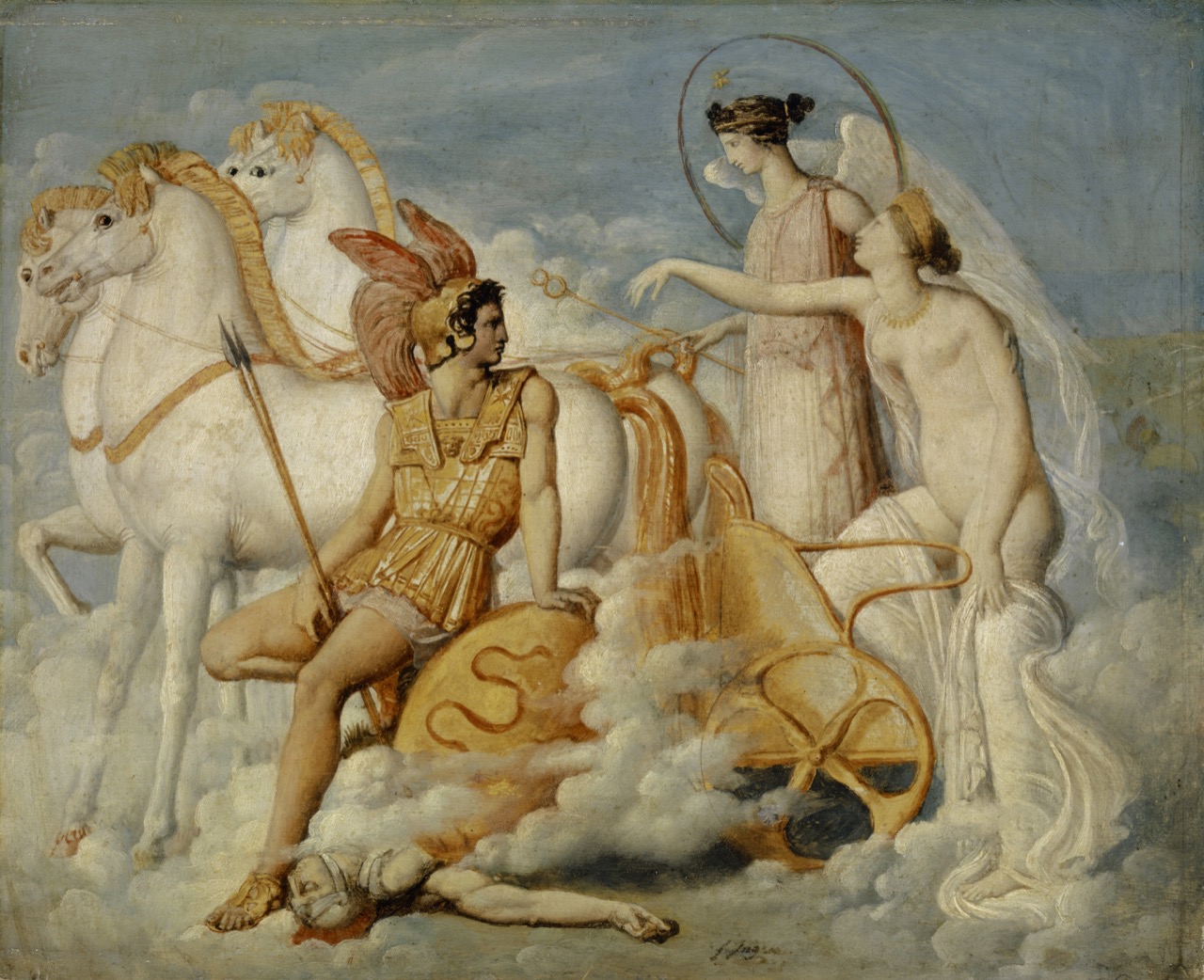 Venere ferita da Diomede