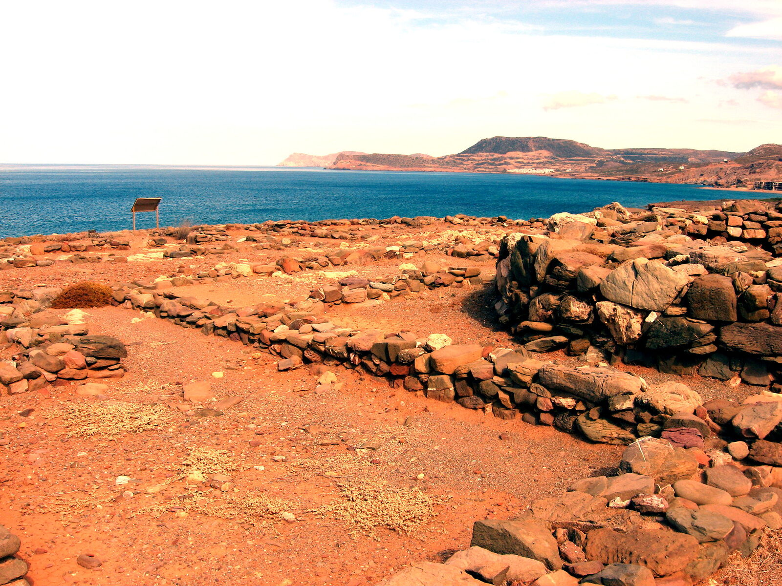 Vista da Agia Fotia a Creta, una delle ubicazioni proposte per Atlantide tra Libia e Asia