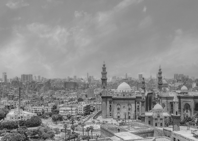 Vista del Cairo, l’antica città ricca di storia