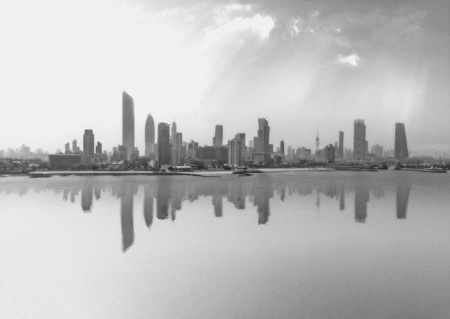 Vista di Kuwait City