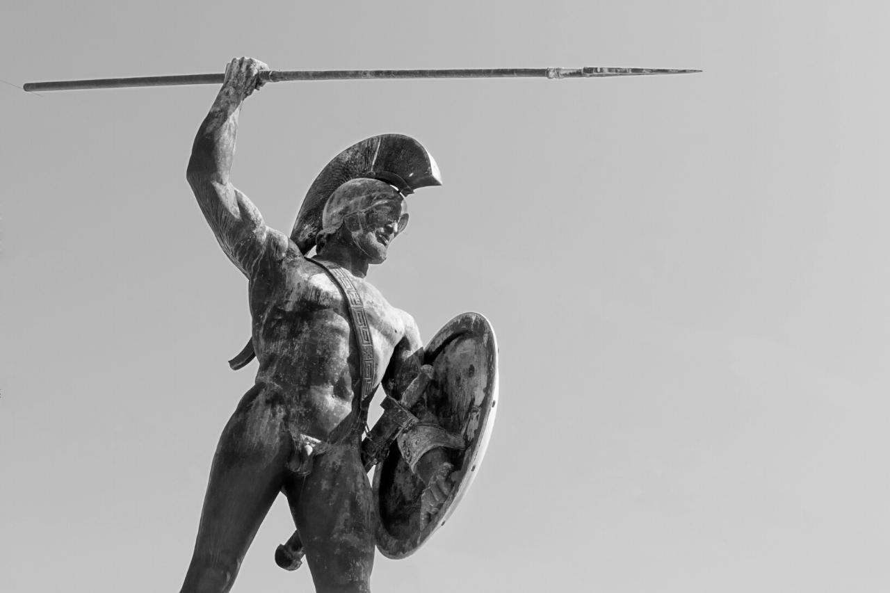 monumento a re Leonida di Sparta
