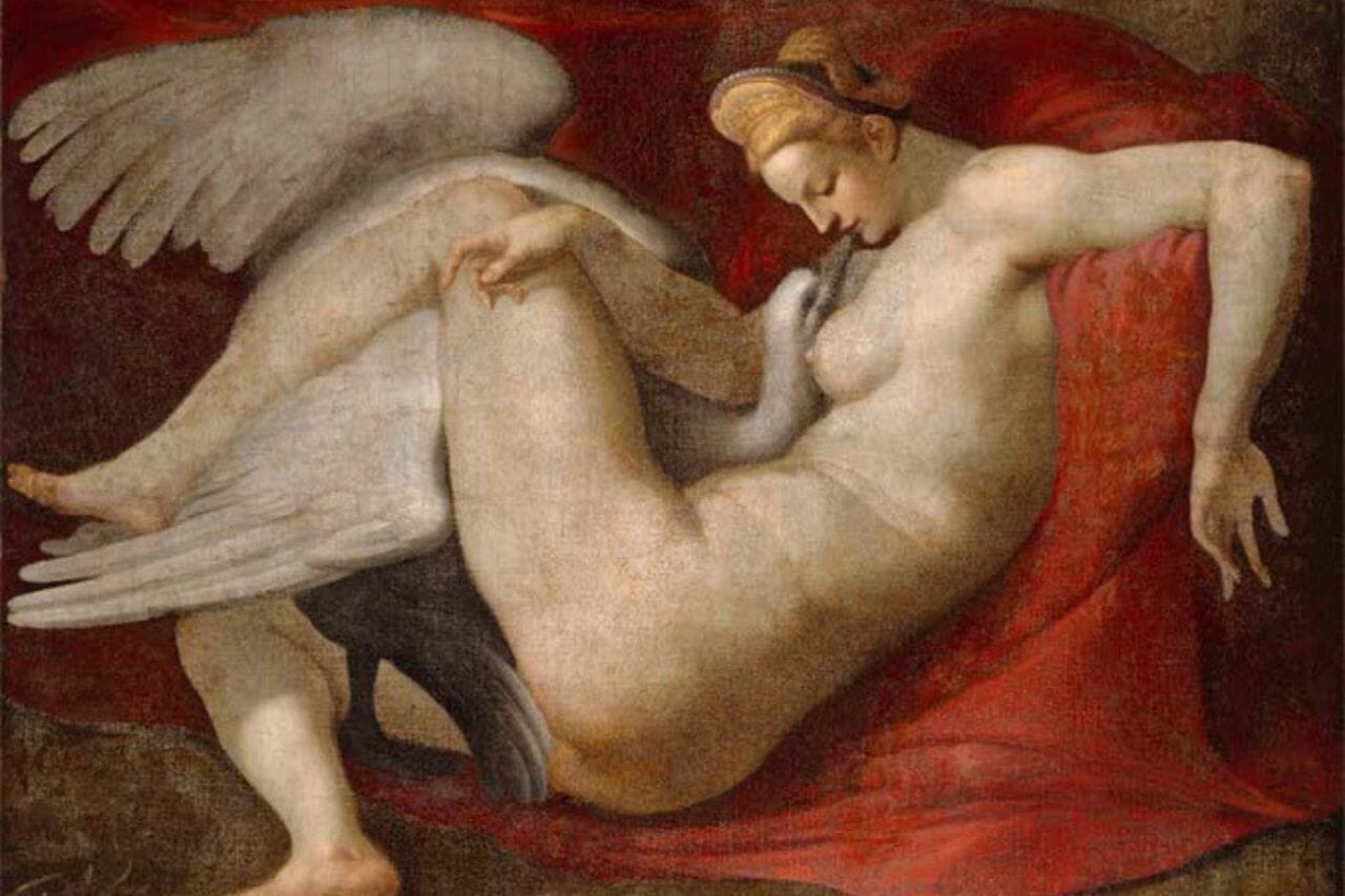 Zeus apparve a Leda — come accadde
